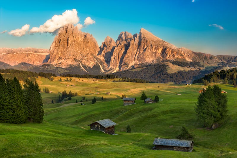 Seiser Alm Langkofel - ©Frank Fischbach - Adobe Stock