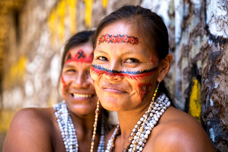 indigene brasilianische Frauen im Amazonas Gebiet - ©filipefrazao - Fotolia