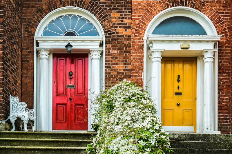 Doors of Dublin - ©Guagui - Fotolia