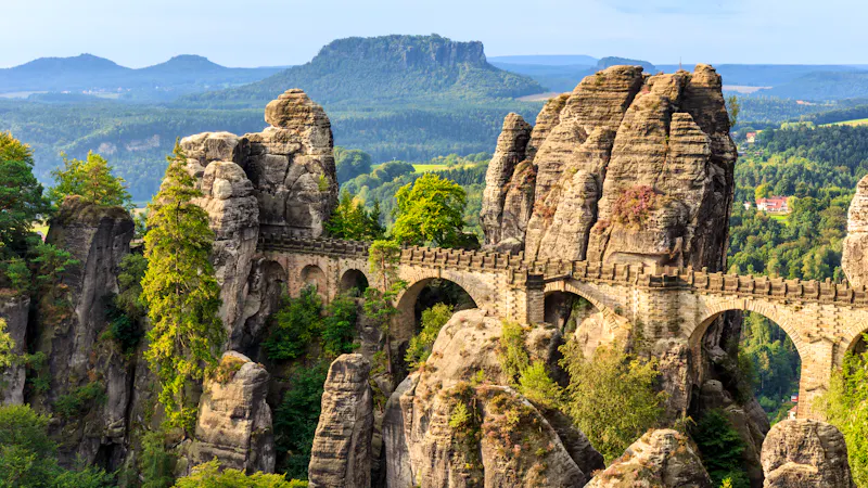 Bastei im Elbsandsteingebirge - Sachsen &ndash; &copy; andiz275 - Fotolia