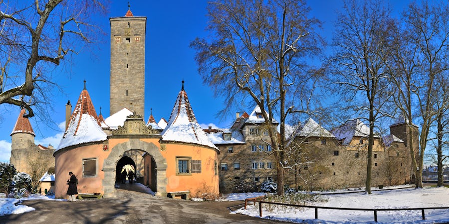 Rothenburg ob der Tauber im Winter – © World travel images - AdobeStock