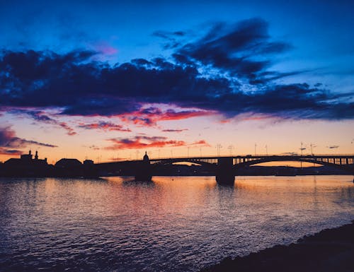 Rheinufer im Abendlicht – © daventertainment - AdobeStock