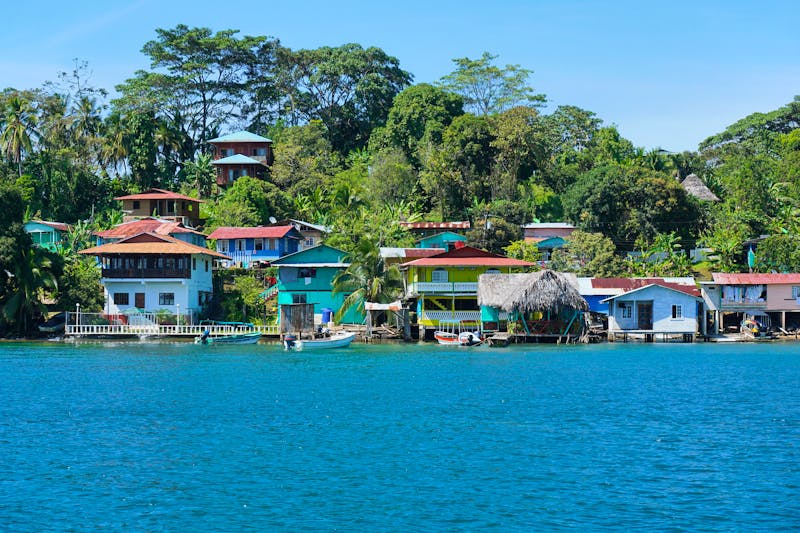 Karibik-Dorf in Panama - ©seaphotoart - Fotolia