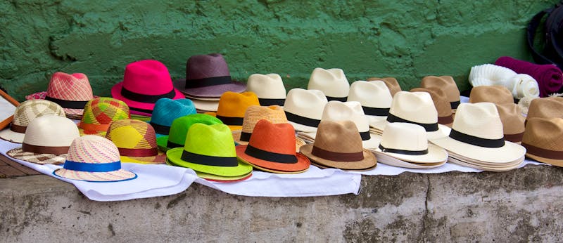 Panama-Hüte - ©ivan_sabo - Fotolia