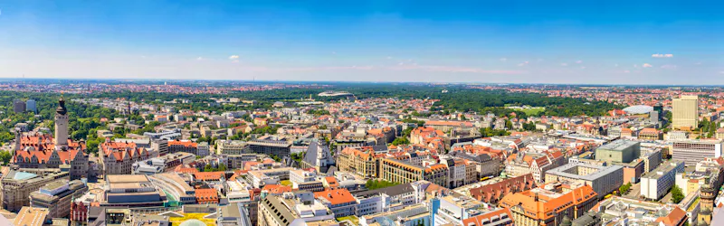 Leipzig – Luftaufnahme, Panorama - &copy;pure-life-pictures - Fotolia