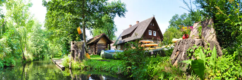 Landschaft im Spreewald - &copy;Henry Czauderna - Fotolia