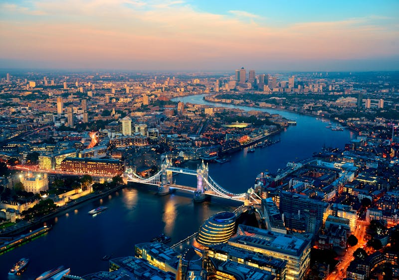 London – Panorama Luftaufnahme - ©rabbit75_fot - Fotolia