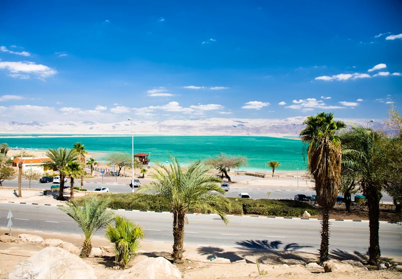 Straße Totes Meer - ©Kristina Afanasyeva - Fotolia