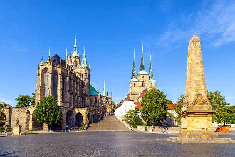 Domhügel in Erfurt - ©Jrg Hackemann - Fotolia