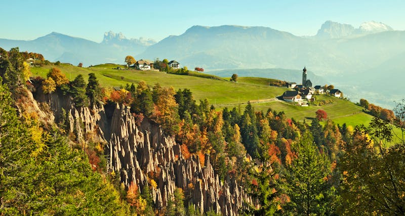 Erdpyramiden auf dem Ritten in Südtirol - ©lamio - Fotolia