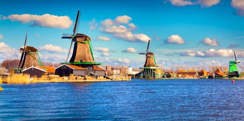 Zaanse Schans Windmühlen Niederlande &ndash; &copy; jojjik - Fotolia