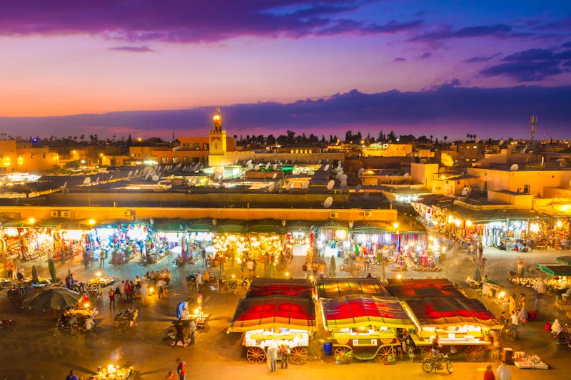 Markt in Marrakesch - ©Matej Kastelic - Adobe Stock