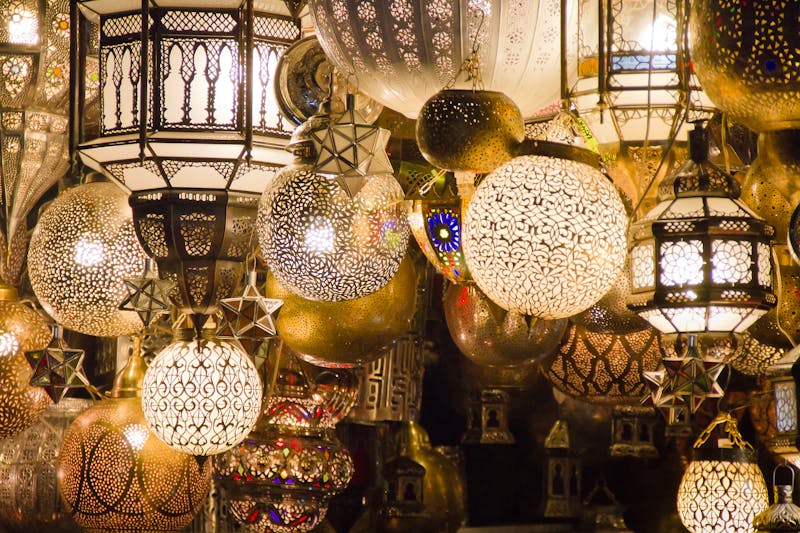 Lampen-Geschäft Marrakesch - ©SR - Fotolia