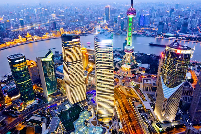 Shanghai_City_Lichter - ©yuliufu - Fotolia