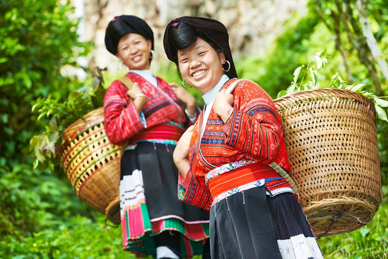 Südchina - Yao-Frauen in ihrer traditionellen Tracht - ©Kadmy - Fotolia