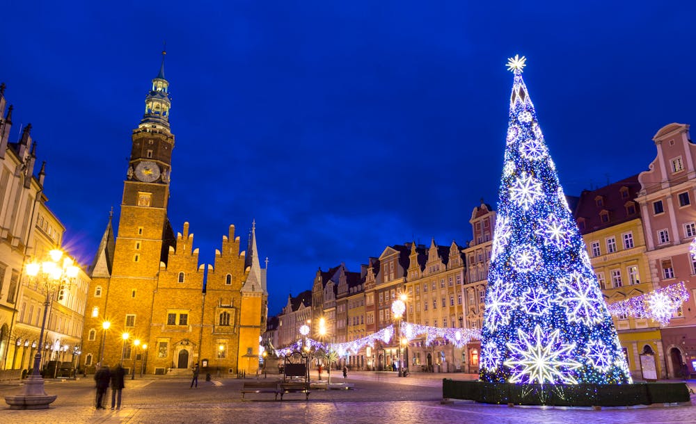 Breslau Markt Advent &ndash; &copy; lukaszimilena - Fotolia