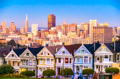 San Francisco - Alamo Square &ndash; &copy; Luciano Mortula - Adobe Stock