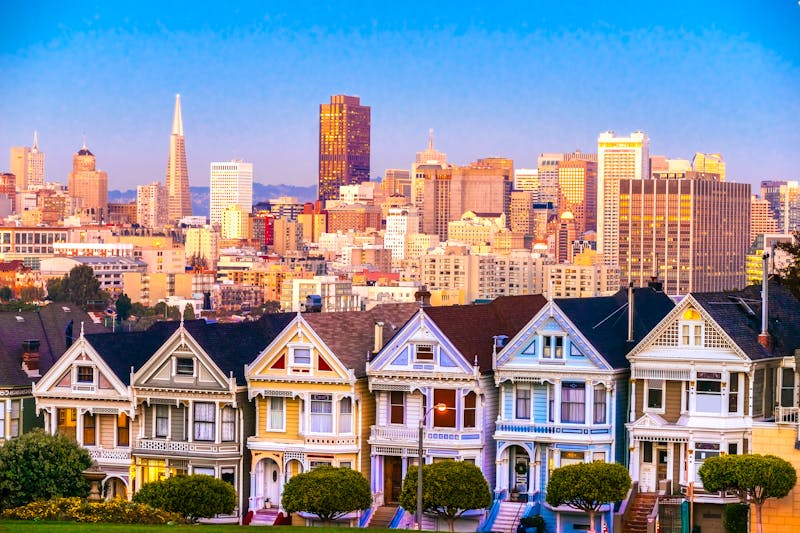 San Francisco - Alamo Square - ©Luciano Mortula - Adobe Stock