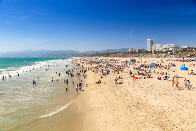 Strand von Santa Monica - Kalifornien - ©Gert Hochmuth - Adobe Stock