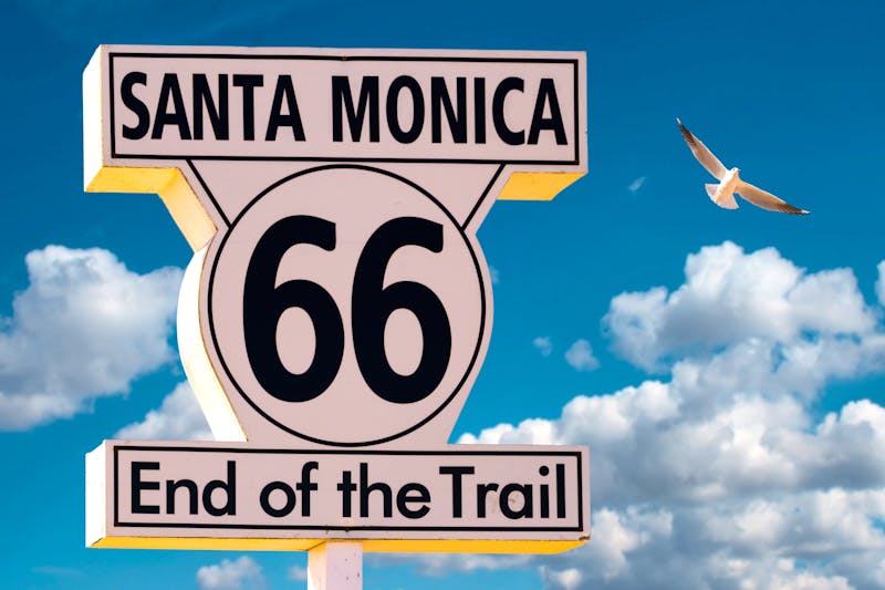 Ende der Route 66 in Santa Monica - ©filipefrazao - Fotolia