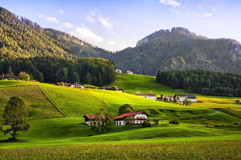 Bergdorf im Chiemgau – ©Spiber.de - Fotolia