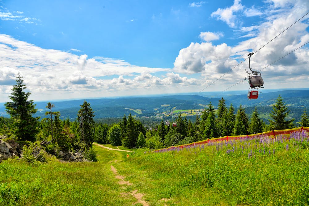 Ochsenkopf-Seilbahn - Fichtelgebirge &ndash; &copy; S.Werner-Ney - AdobeStock