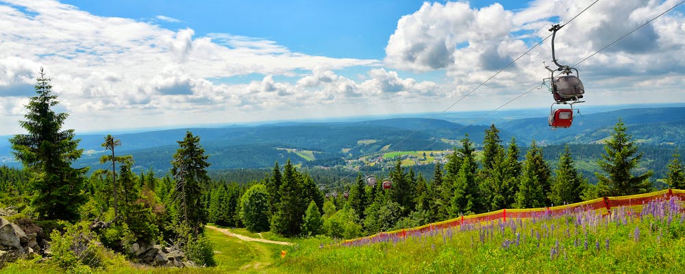 Ochsenkopf-Seilbahn - Fichtelgebirge – © S.Werner-Ney - AdobeStock