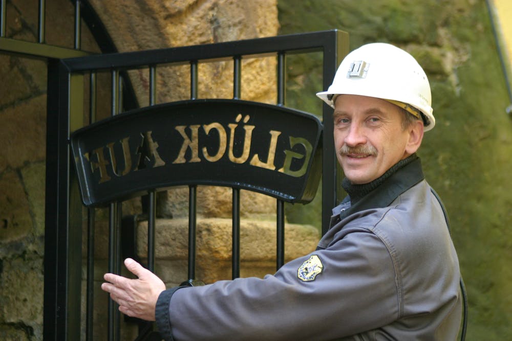 Besucherbergwerk Berggießhübel_Eingang &ndash; &copy; Kurgesellschaft Bad Gottleuba - Berggießhübel