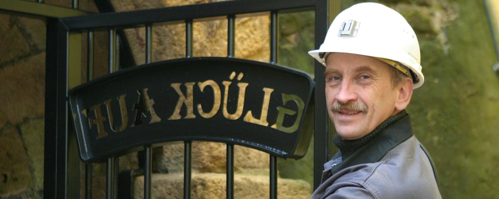 Besucherbergwerk Berggießhübel_Eingang – © Kurgesellschaft Bad Gottleuba - Berggießhübel