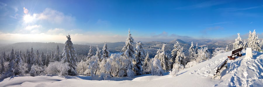 Winter-Panorama_Thueringer Wald – © Henry Czauderna - Fotolia