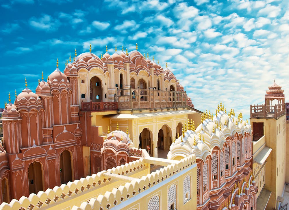 Jaipur, Rajastan - Hawa Mahal, PalastderWinde &ndash; &copy; waj - Fotolia
