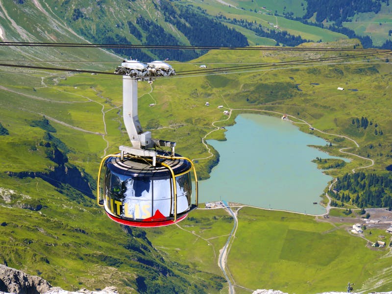 Engelberg_Fahrt mit der Titlis-Rotair-Bahn - ©Annette Weise, Eberhardt TRAVEL