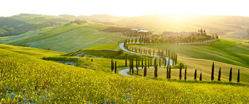 Landschaft der Toskana - ©ZoomTeam - AdobeStock