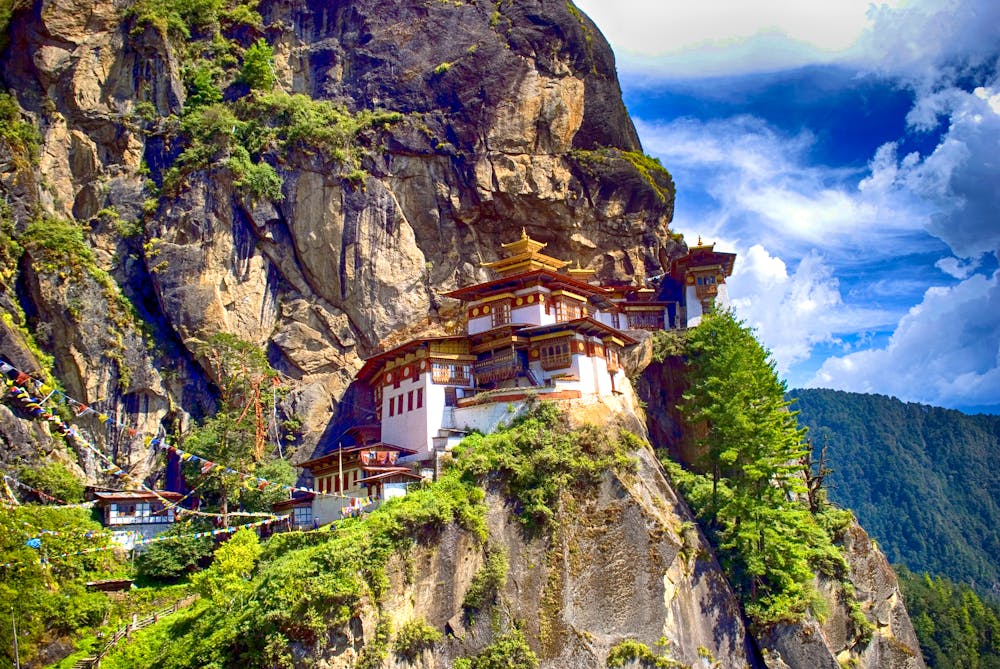 Himalaya Kloster Tigernest &ndash; &copy; nyiragongo - Fotolia