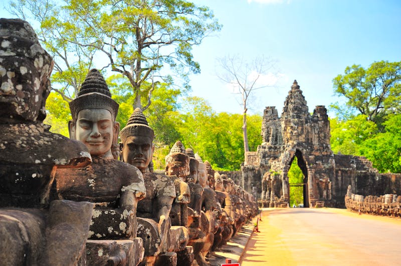 Steintor von Angkor Thom - ©karinkamon - Fotolia