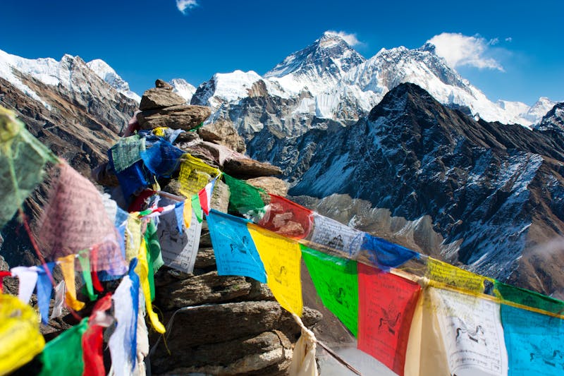 Blick zum Mount Everest - ©Daniel Prudek - Fotolia