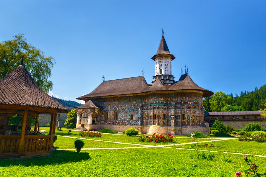 Kloster Moldovita in Rumänien – © dziewul - Fotolia