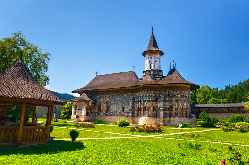 Kloster Moldovita in Rumänien - ©dziewul - Fotolia