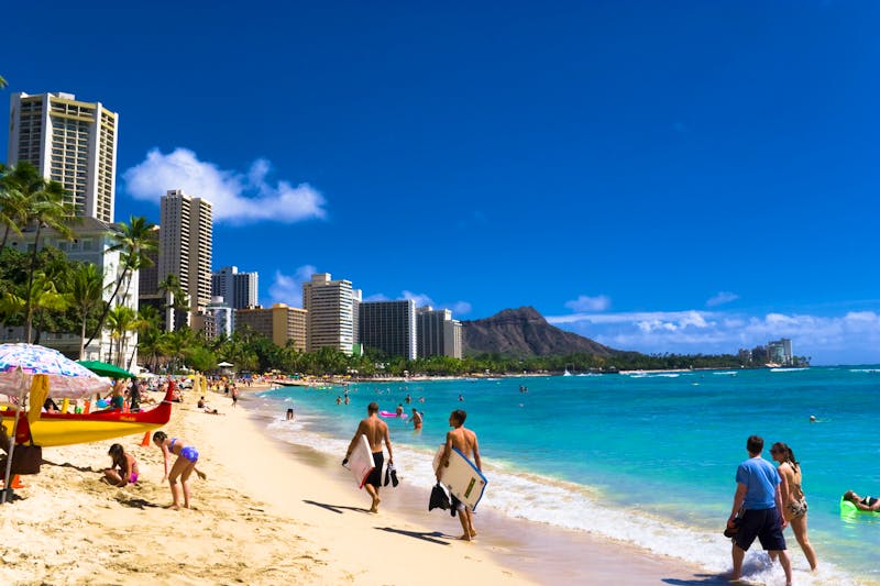Waikiki Beach - Hawaii - ©rb_fact - Fotolia