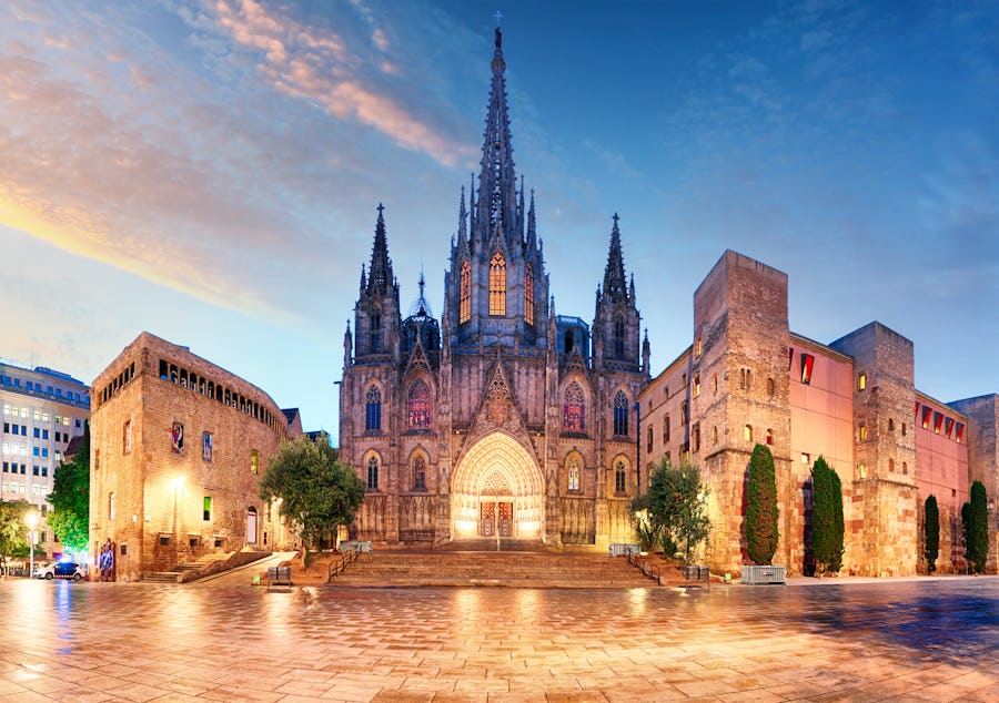 Gothische Kathedrale in Barcelona – © TTstudio - Fotolia