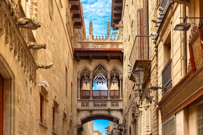 Gotisches Viertel in Barcelona - ©KavalenkavaVolha - Fotolia