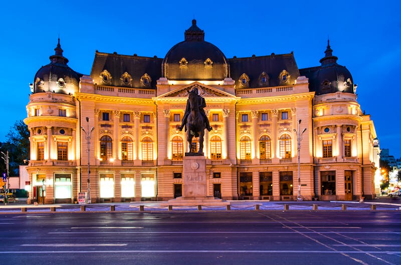 Bukarest - Universitätsbibliothek - ©Emi Cristea - Adobe Stock