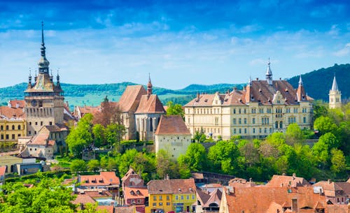 Ausblick auf Sighisoara &ndash; &copy; cristianbalate - Adobe Stock