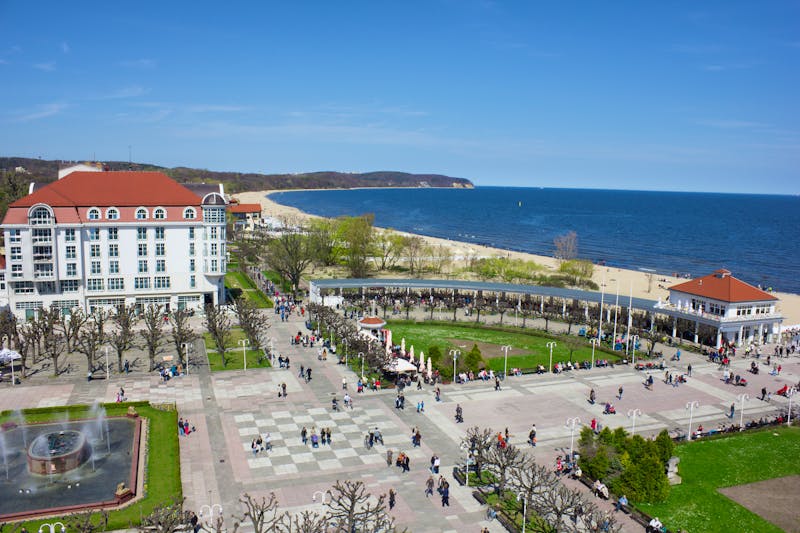 Blick auf Spa Resort in Zoppot - ©eska2012 - Adobe Stock