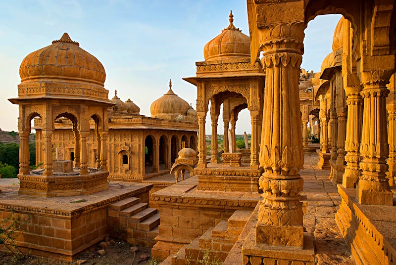 Royal Cenotaph in Jaisalmer - ©olenatur - Fotolia