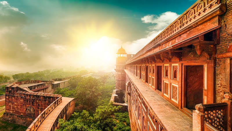 Agra - Sonnenaufgang - ©Vladimir Sklyarov - AdobeStock