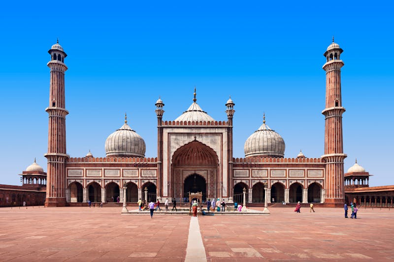Freitagsmoschee Delhi - Jama Masjid - ©saiko3p - Fotolia