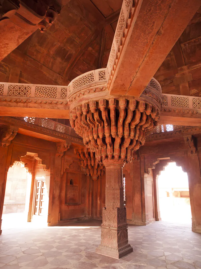 Religionensäule Fatehpur Sikri - &copy;mrpeak - Fotolia