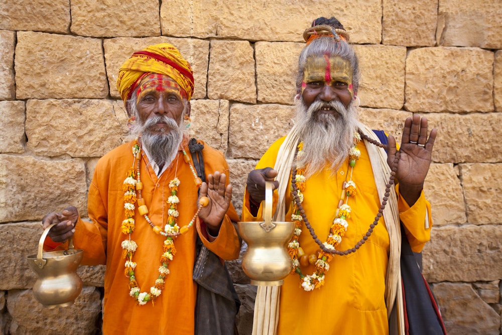 Jain Priester in Jaisalmer – © Franck Camhi-Vision - AdobeStock