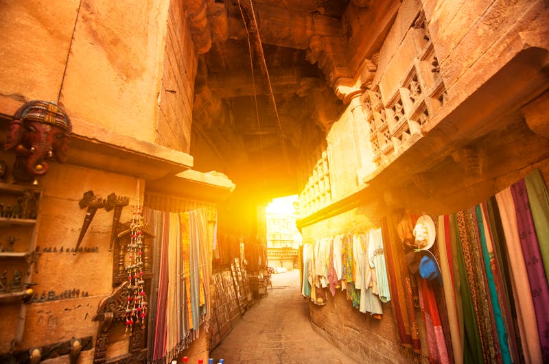 Einkaufsstraße in Jaisalmer - ©WONG SZE FEI - Fotolia